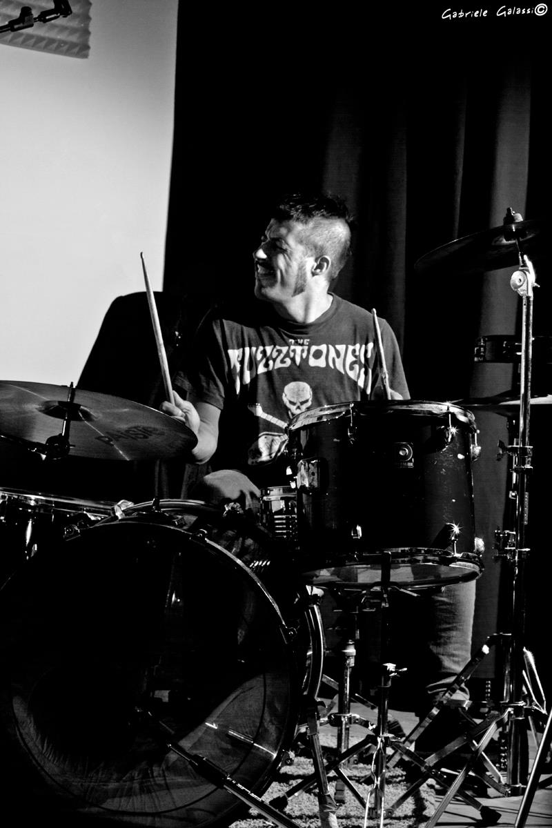 zano on drums