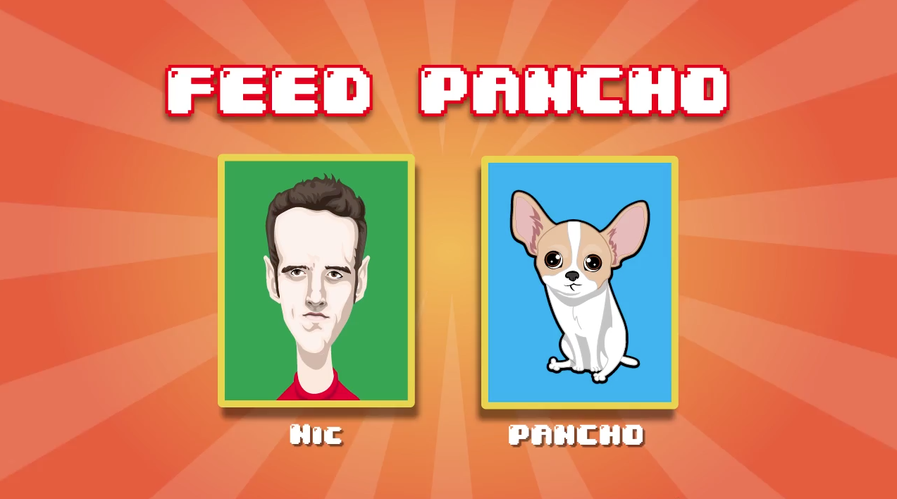 Nic & Pancho Feed Game